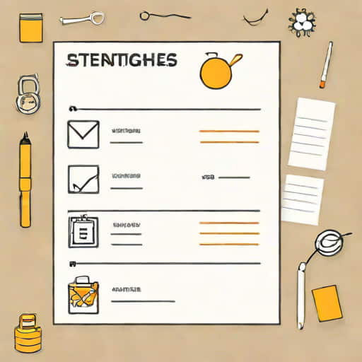 A List Of Strengths And Weaknesses