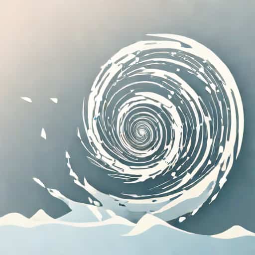 A Vast Spiracle Of Icy Debris