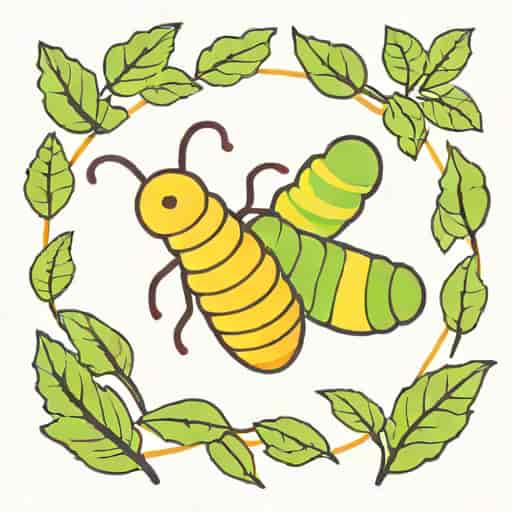 About Muga Silkworm