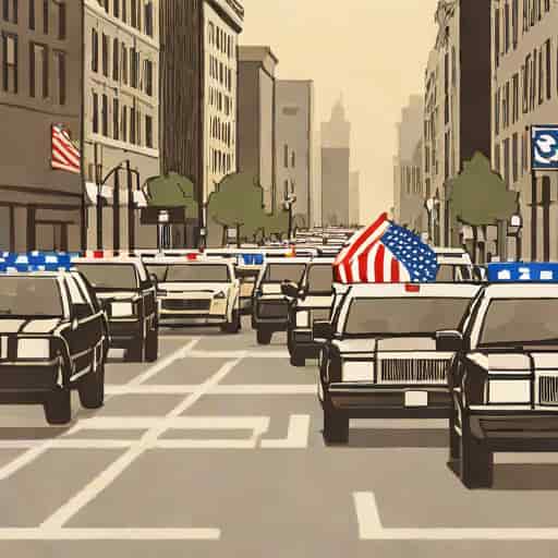 Biden Motorcade Nyc