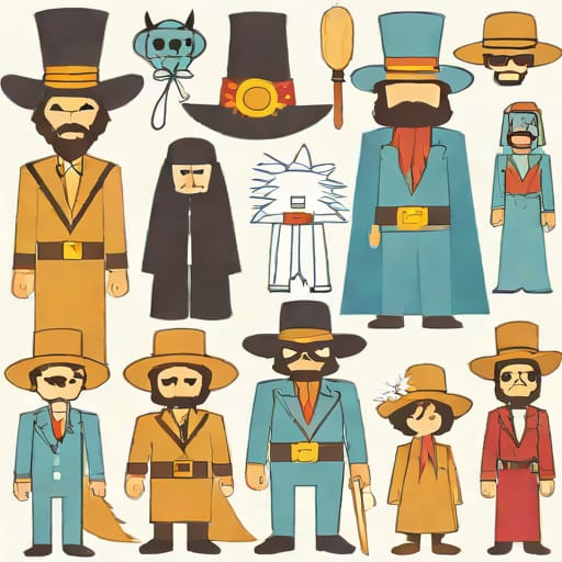 Big Enos And Little Enos Costumes