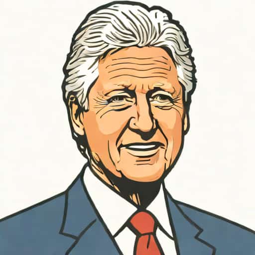 Bill Clinton Scholastically