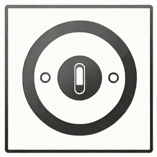 Black Escutcheon Plate
