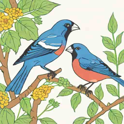 Blue Grosbeak Vs Indigo Bunting