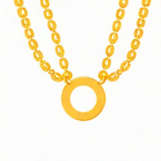 Bubble Letter Necklace