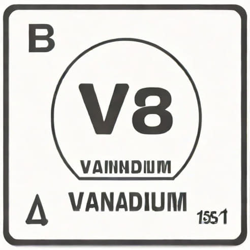 Chemical Properties Of Vanadium