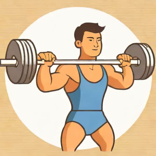 Chinese Weightlifter Lu Xiaojun