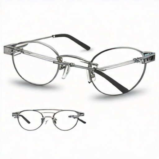 Chrome Hearts Rimless Glasses