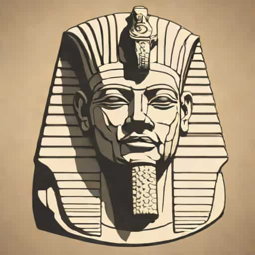 Colossal Granite Head Of Amenhotep Iii
