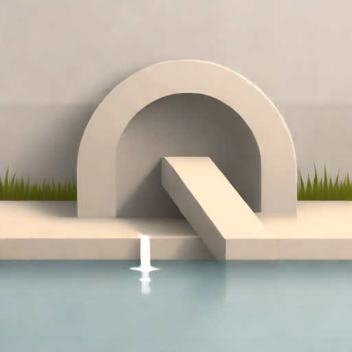 Concrete Outfall Structure