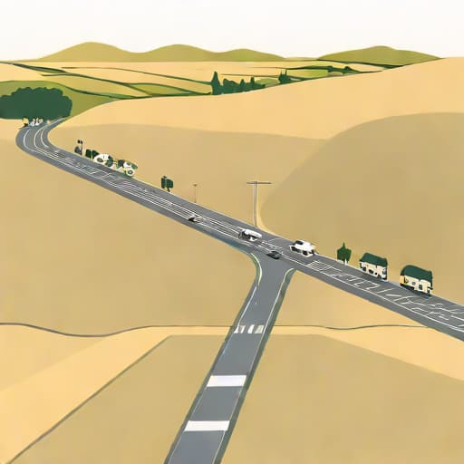 Crossing At Cheviot