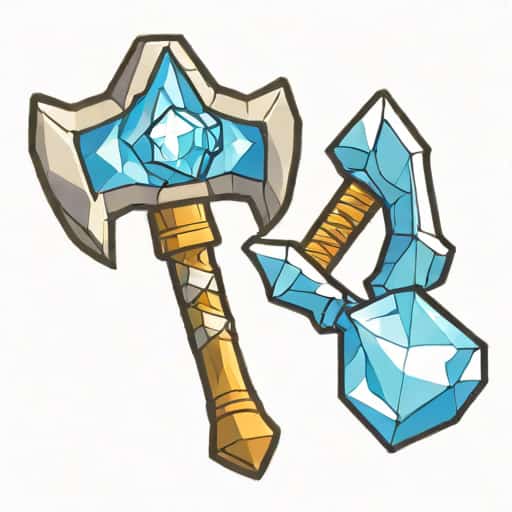 Crystal Battleaxe Vs Frostner