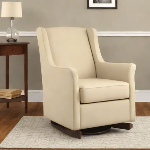 Davinci Winnie Slipcover Swivel Glider