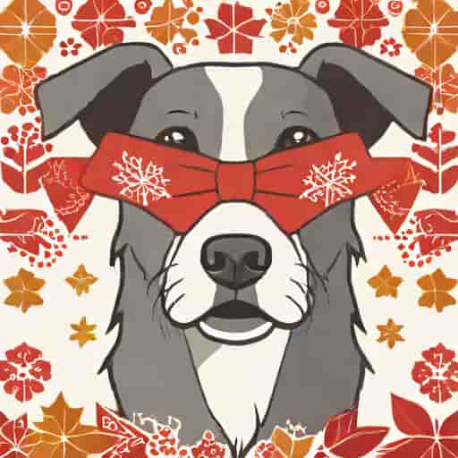 Dog Christmas Bandanna