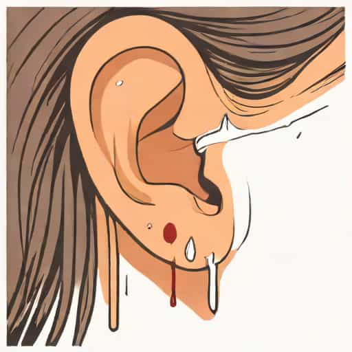 Ear Piercing Scabbing And Bleeding