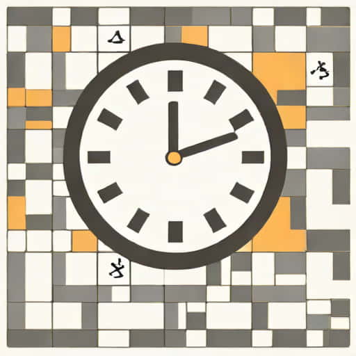 Early Timepiece Crossword Clue
