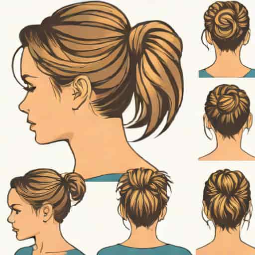 Easy Messy Bun For Thin Hair