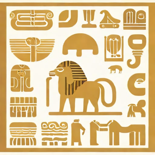 Egyptian Hieroglyphs Quizlet