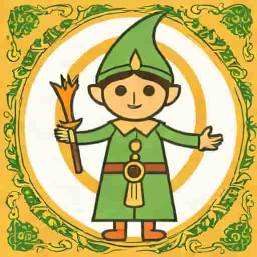 Elf Like Spirit In Iberian Folklore