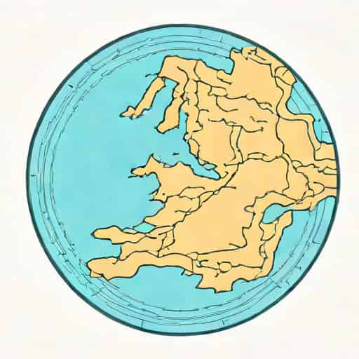 English Channel Strait