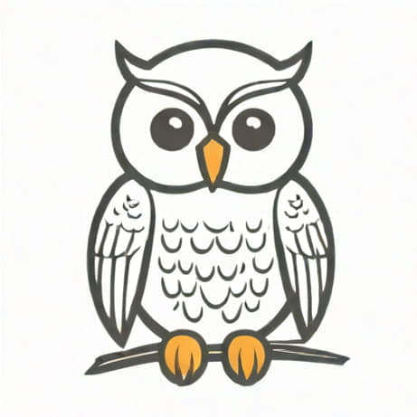 Erstwilder Studious Snow Owl