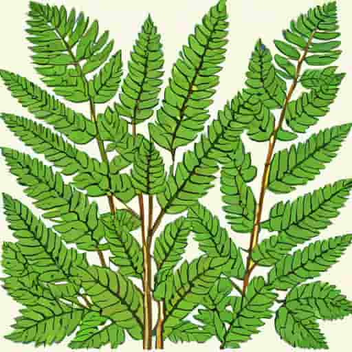 Ferns Devonian Period