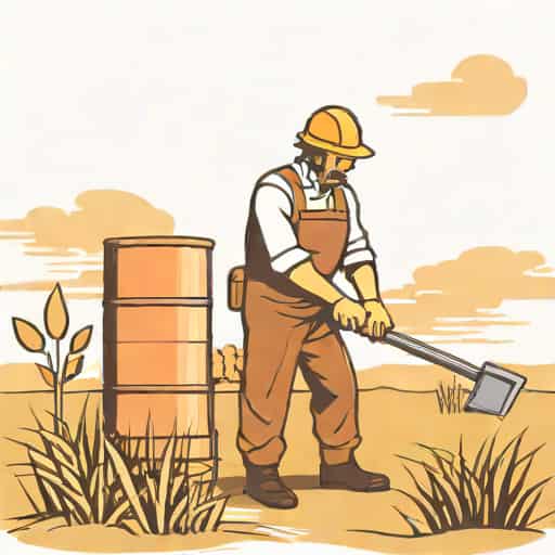 Field Worker In Olden Times
