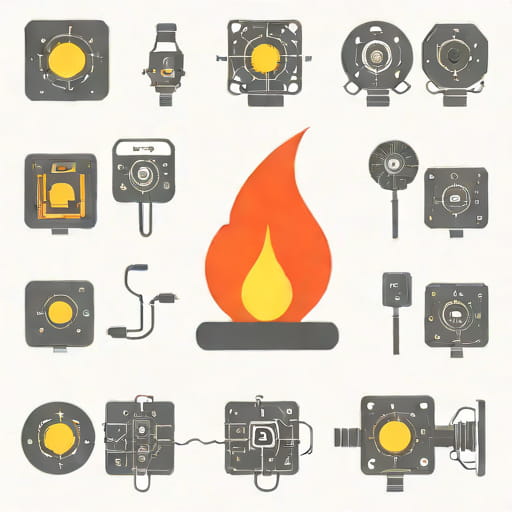 Flame Sensor Library For Proteus