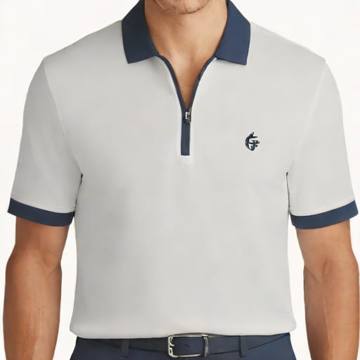 G Fore Featherweight Zip Polo