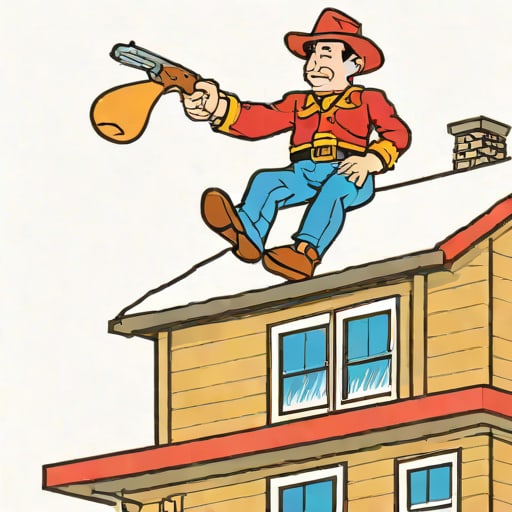 Gene Autry Up On The Housetop