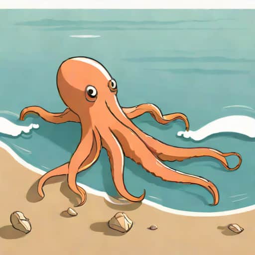 Giant Squid Washed Ashore 2023