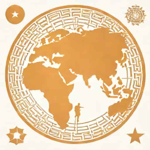 Globus Iberian Discovery And Morocco