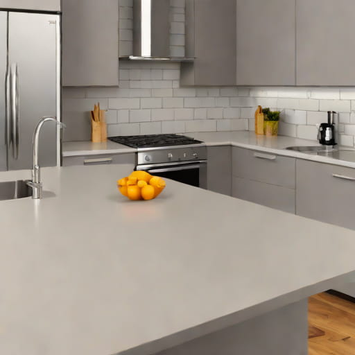 Grayish Quartz Countertops