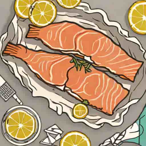 Grilled Coho Salmon In Foil
