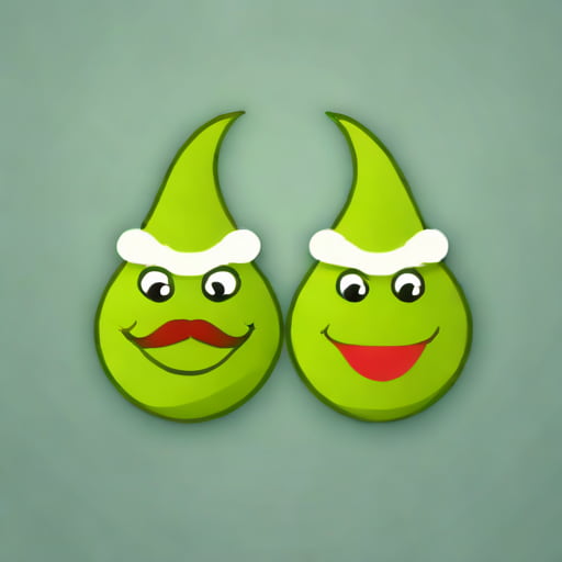 Grinch Hershey Kisses