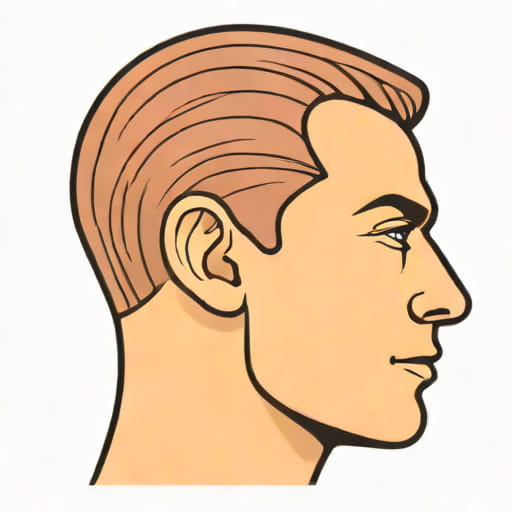Half Head With Musculature Labeled