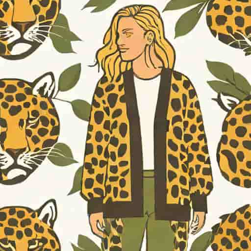 Hayley Menzies Leopardess Cardigan