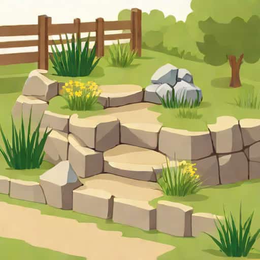How To Build A Rockery Against A Fence