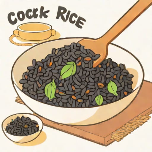 How To Cook Black Glutinous Rice