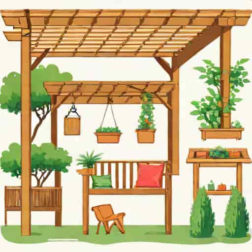 Ideas For Decorating A Pergola