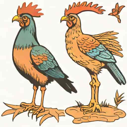 Identify Chanticleer And Pertelote