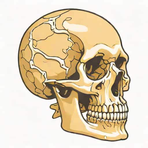 Indicate The Bone That Is Part Of The Cranium