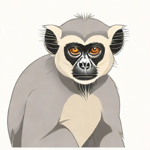 Indochinese Grey Langur