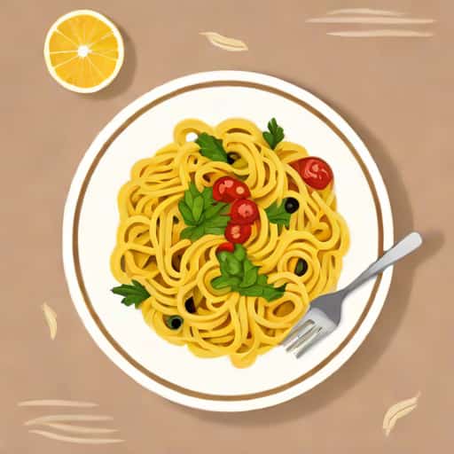 Jacques Pepin Anchovy Pasta