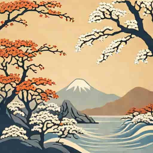 Japanese Painting Hokusai