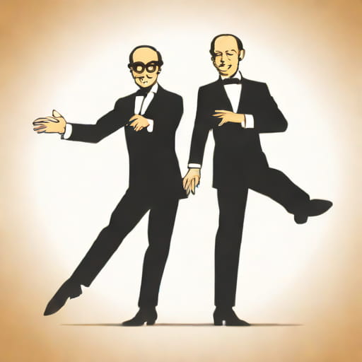 Jerome Robbins And George Balanchine