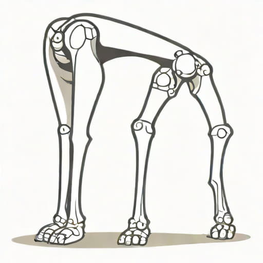 Joint Between The Femur And Tibia In A Quadruped