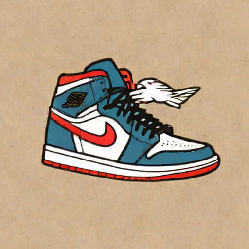 Jordan 1 Low Korea Magpie