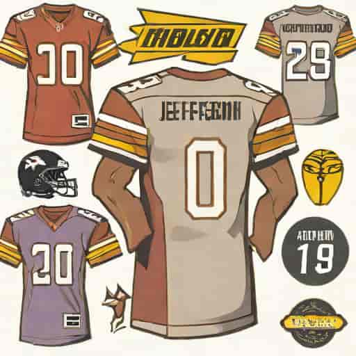 Justin Jefferson Throwback Jersey