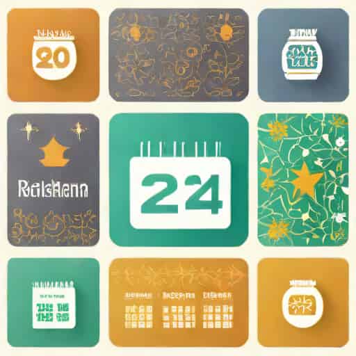 Kalendar Ramadan 2024